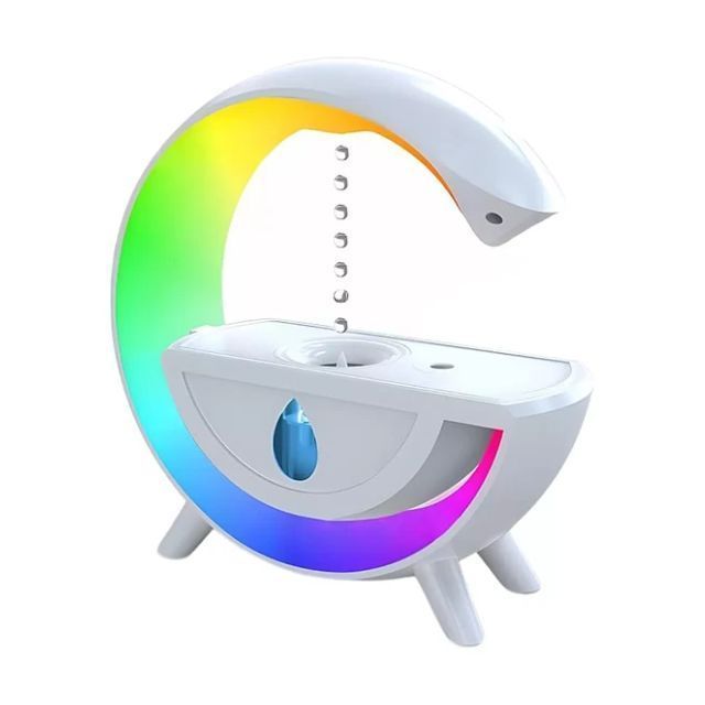Lampara G Led Parlante Humidificador Radio Difusor Aroma-0