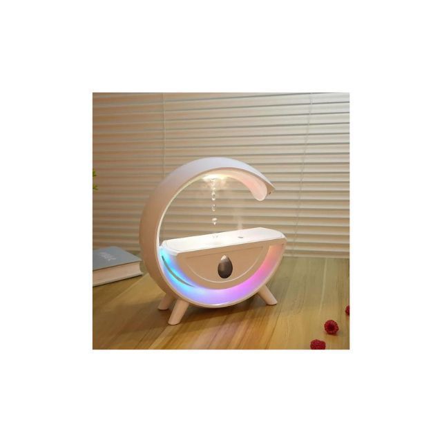 Lampara G Led Parlante Humidificador Radio Difusor Aroma-4