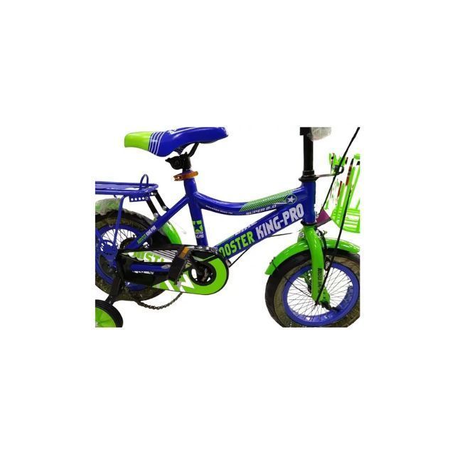 Bicicleta Niños Paseo Booster King Aro 12 Ruedas De Ayuda-2