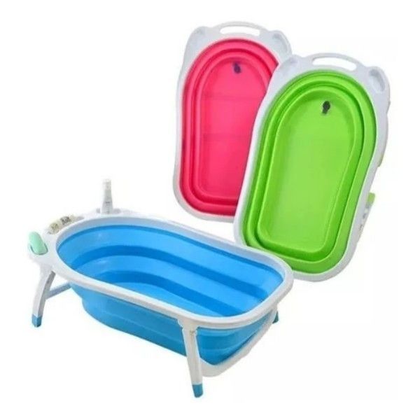 Bañera Plegable Para Niño Antideslizante-1