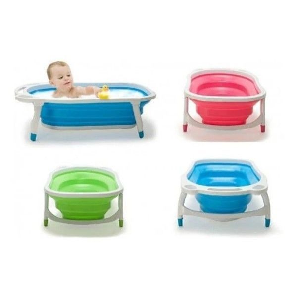 Bañera Plegable Para Niño Antideslizante-2
