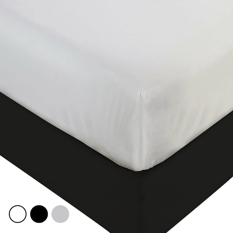 Cubre Colchon Impermeable Protector 1,5 Plazas Blanco Premium Aura Zeus-1