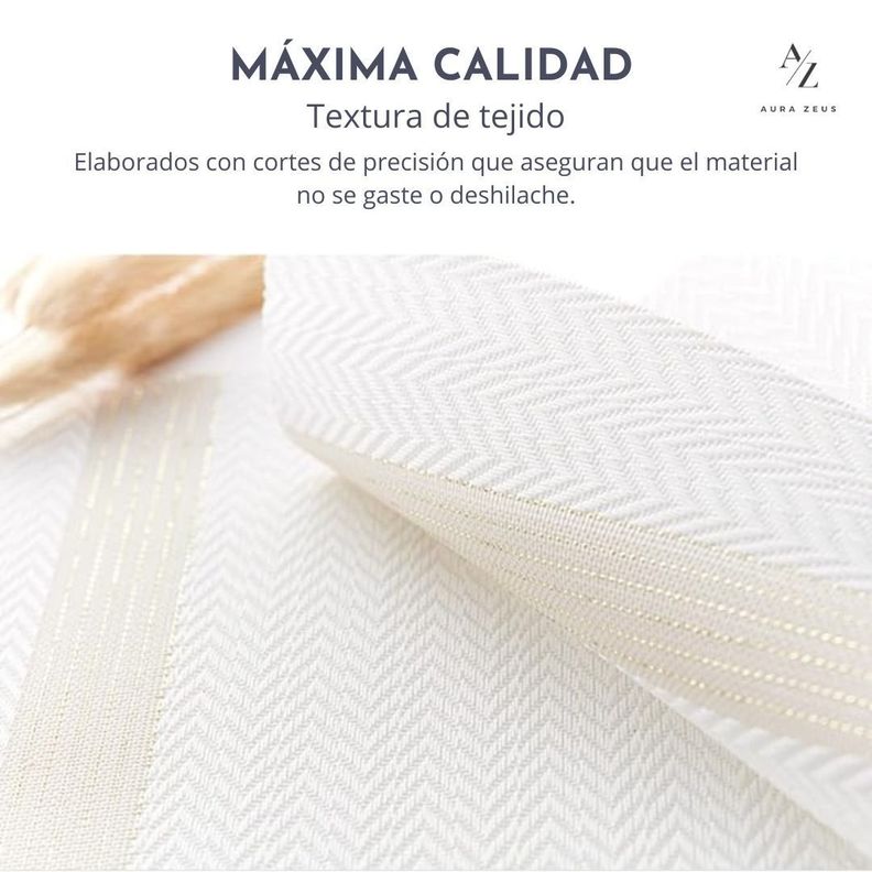 Set De 4 Individuales Para Mesa Mantel Impermeables Elegante-4