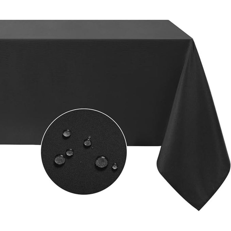 Mantel Rectangular Antimanchas 220 X 140 Cm Mesa Decoracion-1