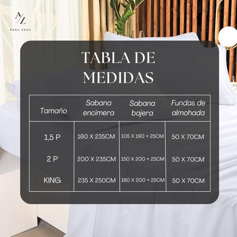 Juego De Sabanas + 2 Fundas De Almohada Blanca Negra 1,5 Plazas Hilos Az-2