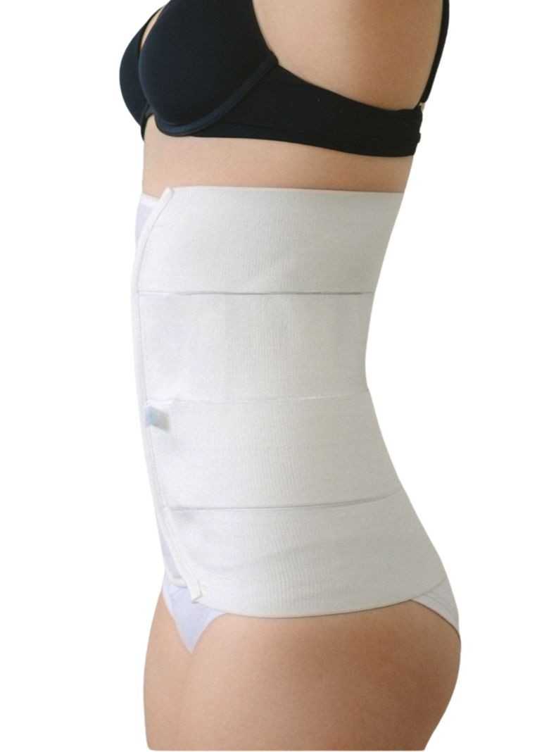 Faja Post Parto 4 Bandas Blanca-1