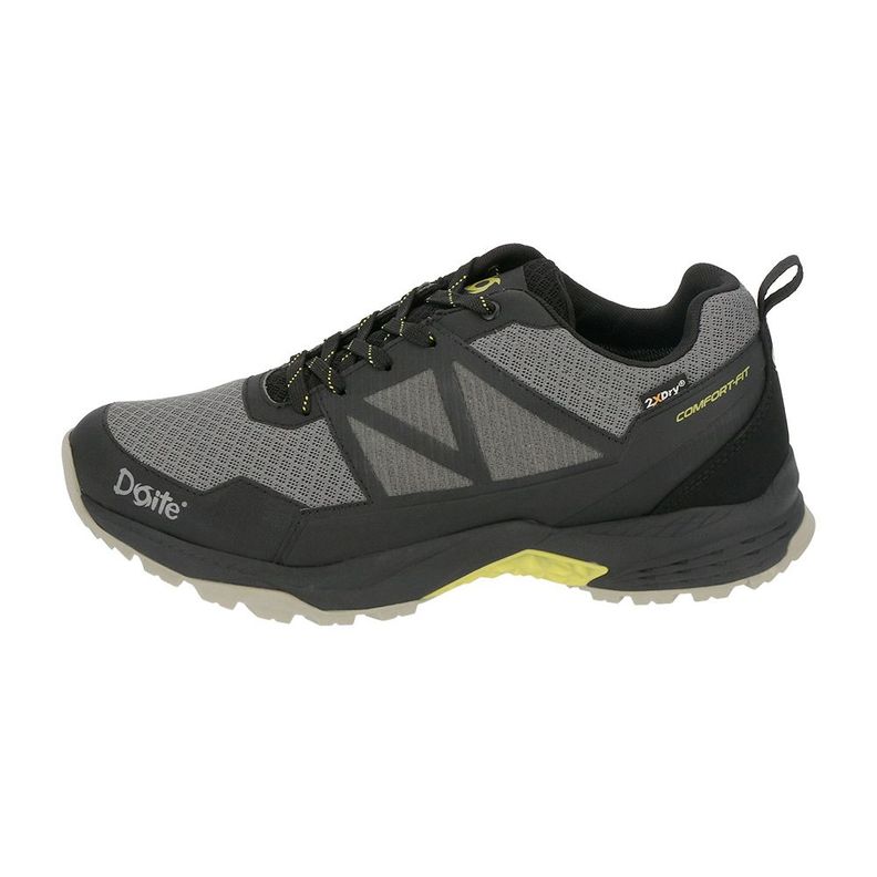 Calzado Caña Baja Fly Running Hombre Gris Claro Doite-1