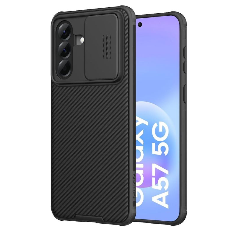 Carcasa Nillkin Camshield Pro Para Samsung A57 5G Negro