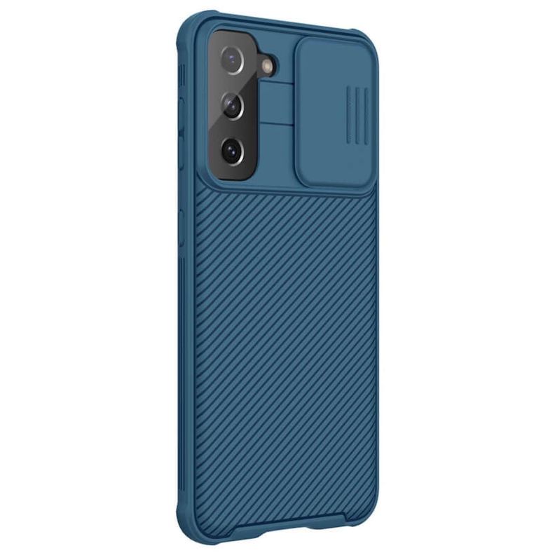 Carcasa Nillkin Camshield Pro Para Samsung S21 Plus-Azul-6