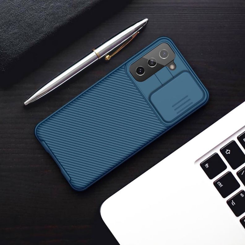 Carcasa Nillkin Camshield Pro Para Samsung S21 Plus-Azul-7