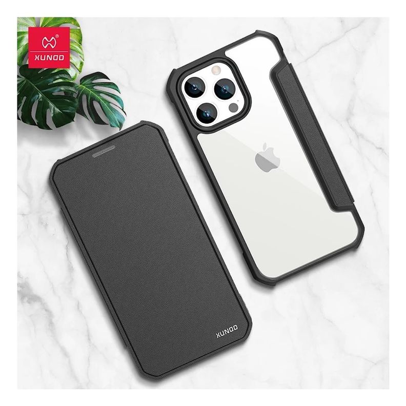 Carcasa Xundd Flip Cover Para iPhone 14 Pro-3