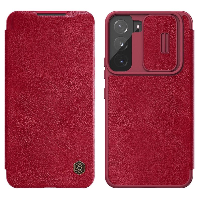 Carcasa Flip Cover Para Samsung S22 Plus-Rojo-0