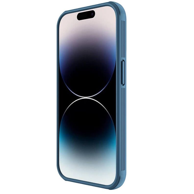 Carcasa Nillkin Camshield Pro Para iPhone 14 Pro-Azul-3