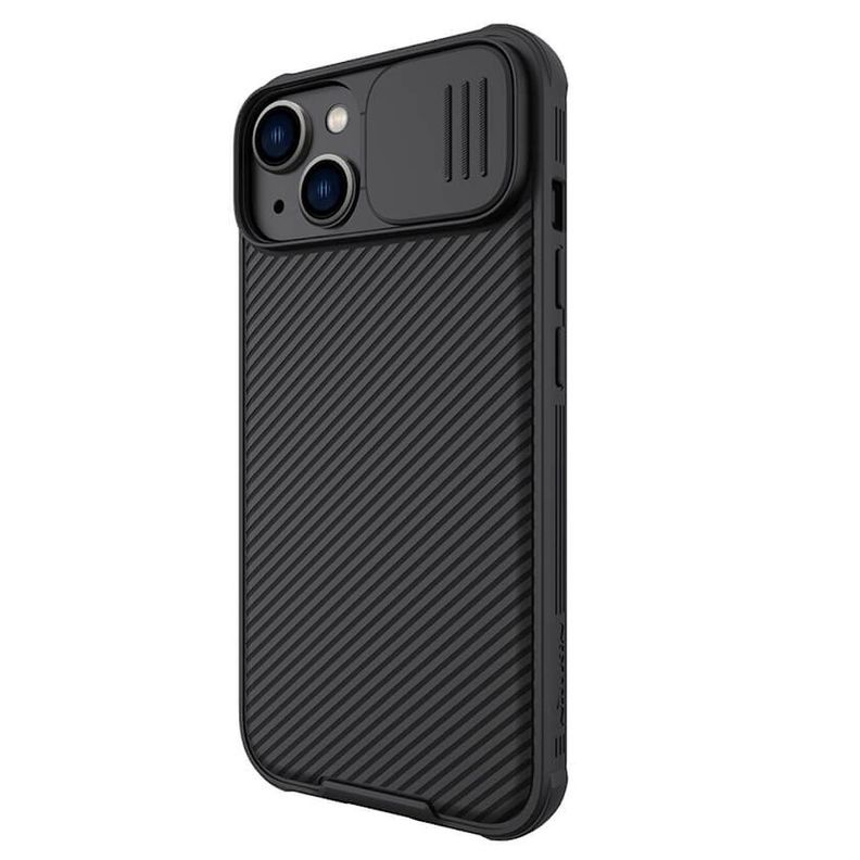 Carcasa Nillkin Camshield Pro Para iPhone 14 Normal-Negro-1