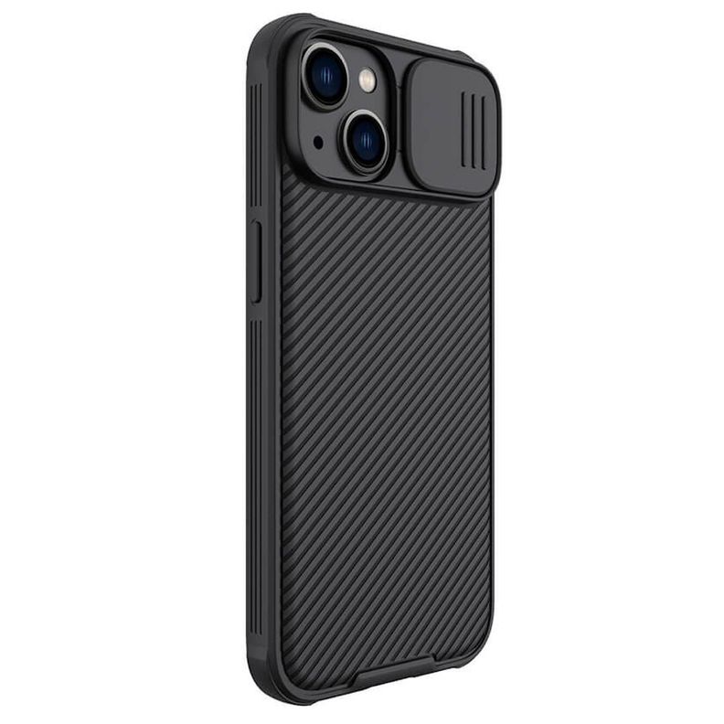 Carcasa Nillkin Camshield Pro Para iPhone 14 Normal-Negro-4