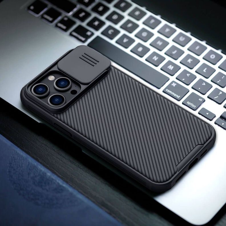 Carcasa Nillkin Camshield  Pro Para iPhone 14 Pro Max-Negro-7