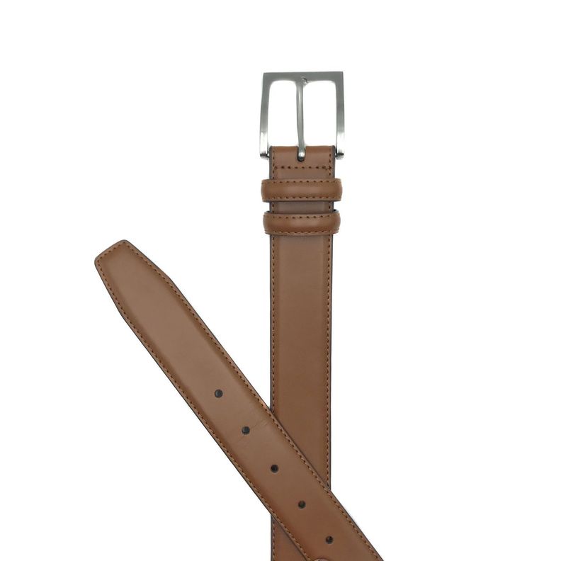 Cinturón Cuero Cognac 3,5 cm V5 Talla 115-1