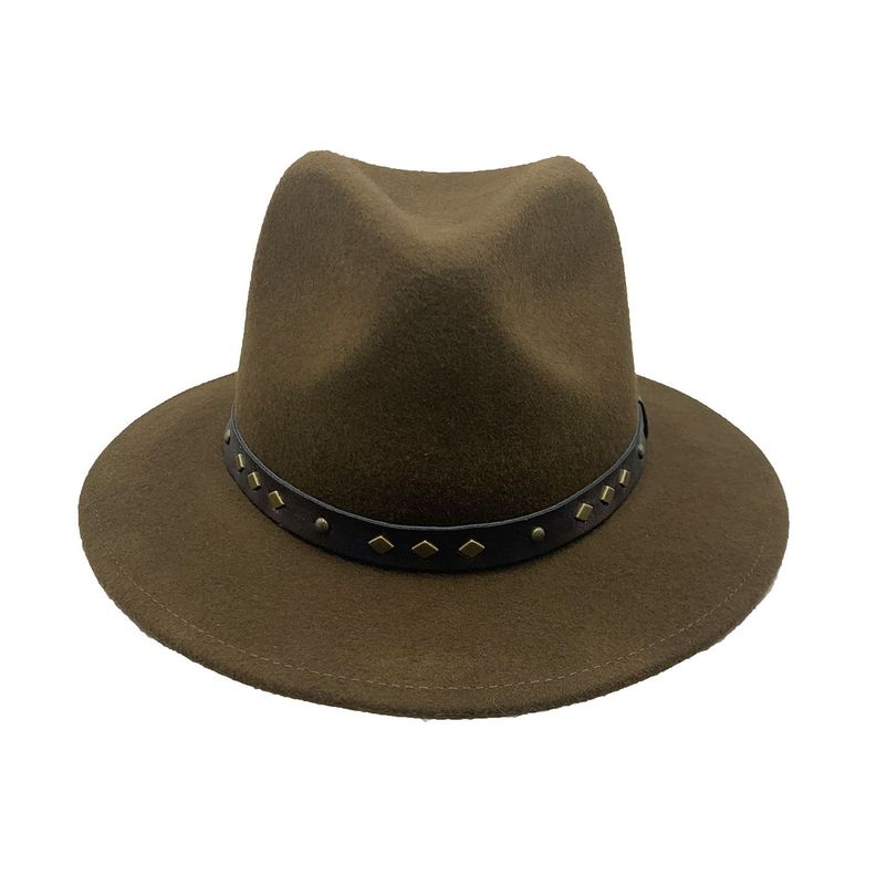 Sombrero Palermo Habano Ala Ancha 100% Fieltro-1