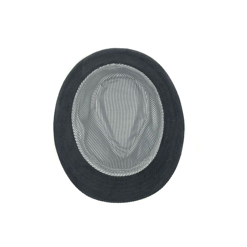 Sombrero Inglés Corduroy Gris Talla M-2