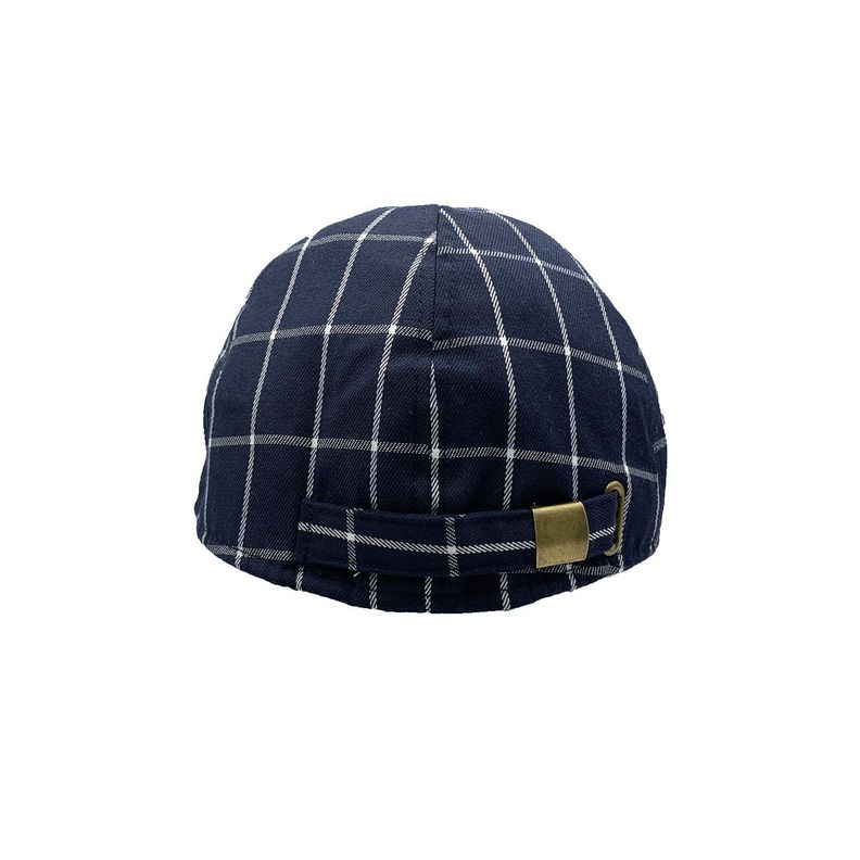 Jockey Británico Ajustable Cuadros Azul Cuadros V-3