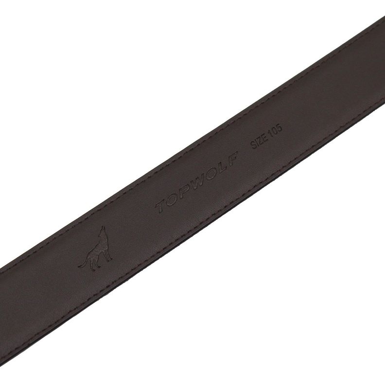 Cinturón Cuero Café 3,5 cm V5 Talla 130-3