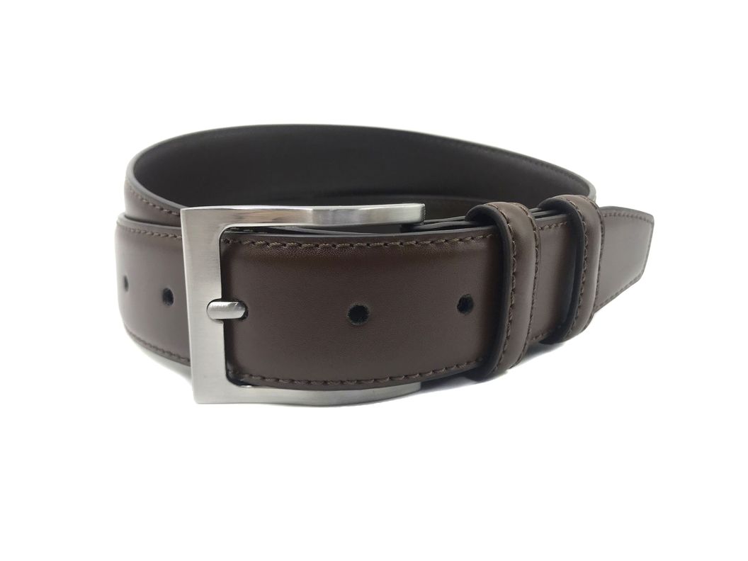 Cinturón Cuero Café 3,5 cm V5 Talla 130-0