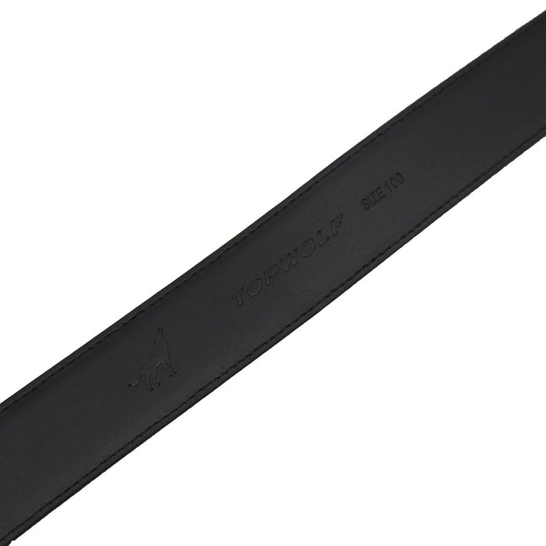 Cinturón Cuero Negro 3,5 cm V5 Talla 100-3