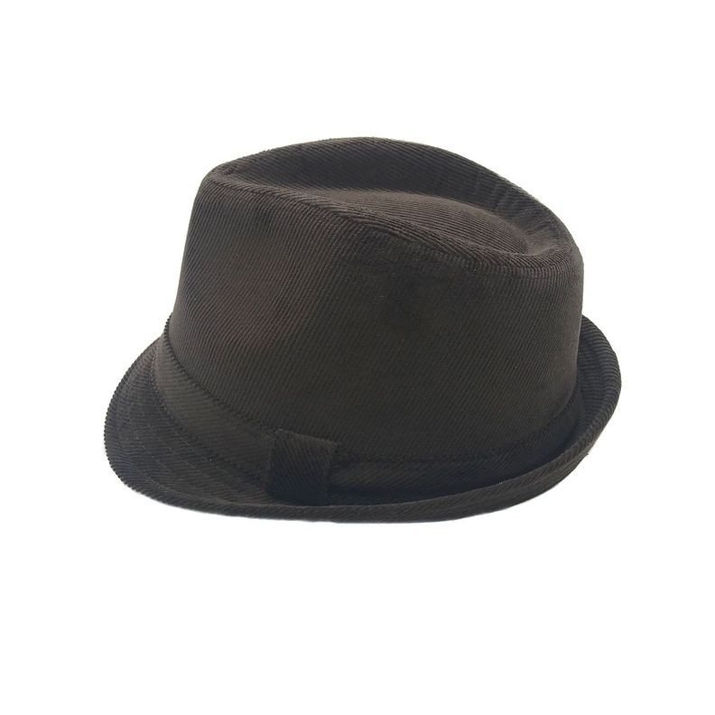 Sombrero Inglés Corduroy Café Talla M-1
