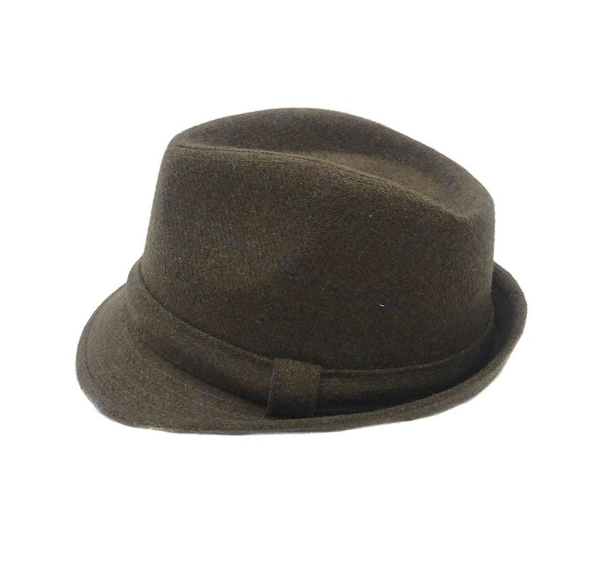 Sombrero Inglés Fantasía Café  Talla S-1