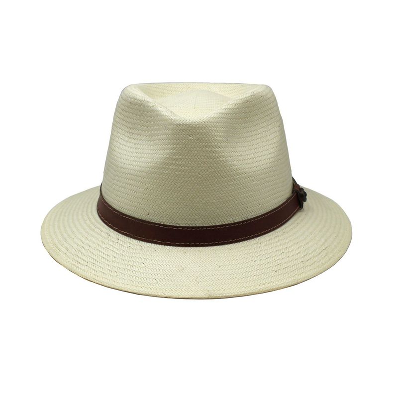 Sombrero Palermo Natural Talla S/M-0