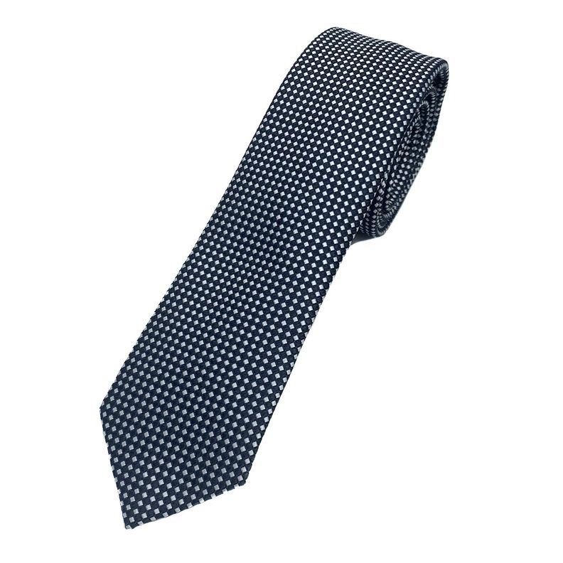 Corbata Microfibra Diseño Puntos 6 cm-0