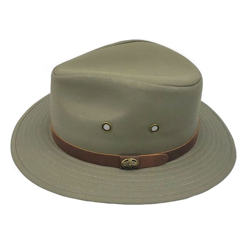 Sombrero Cotton Khaki Talla S/M-1