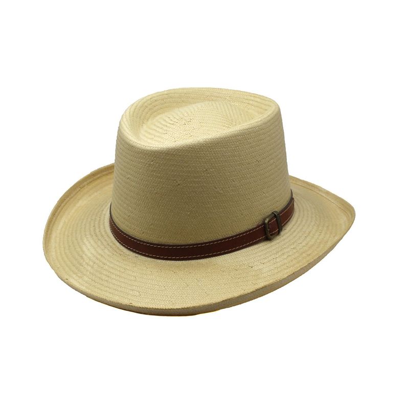 Sombrero Gambler Canela Talla S/M-0