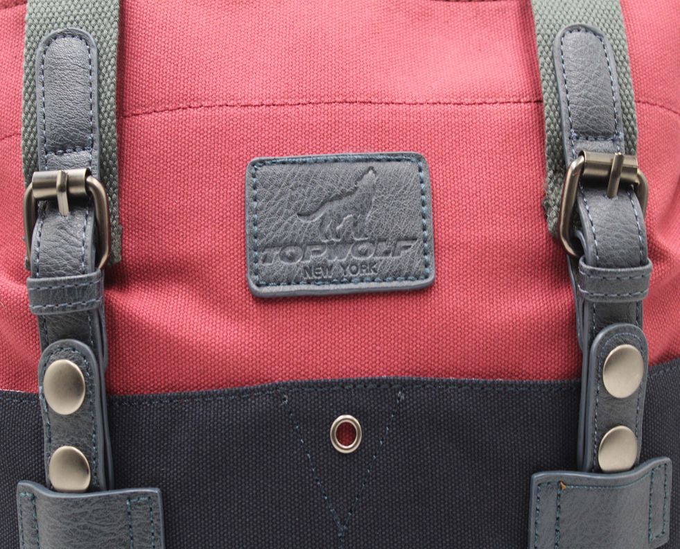 BOLSO TOTE BAG RED/NAVY ART. 928-3-5