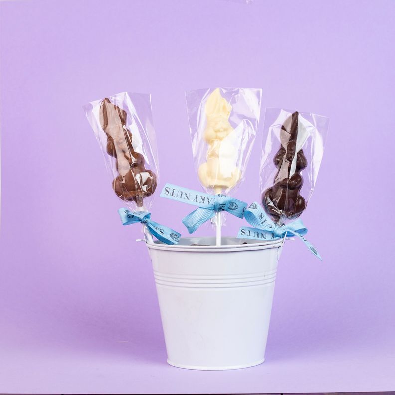 PACK 6 CONEJOS DE PASCUA DE CHOCOLATE RABBIT POP EASTER-0