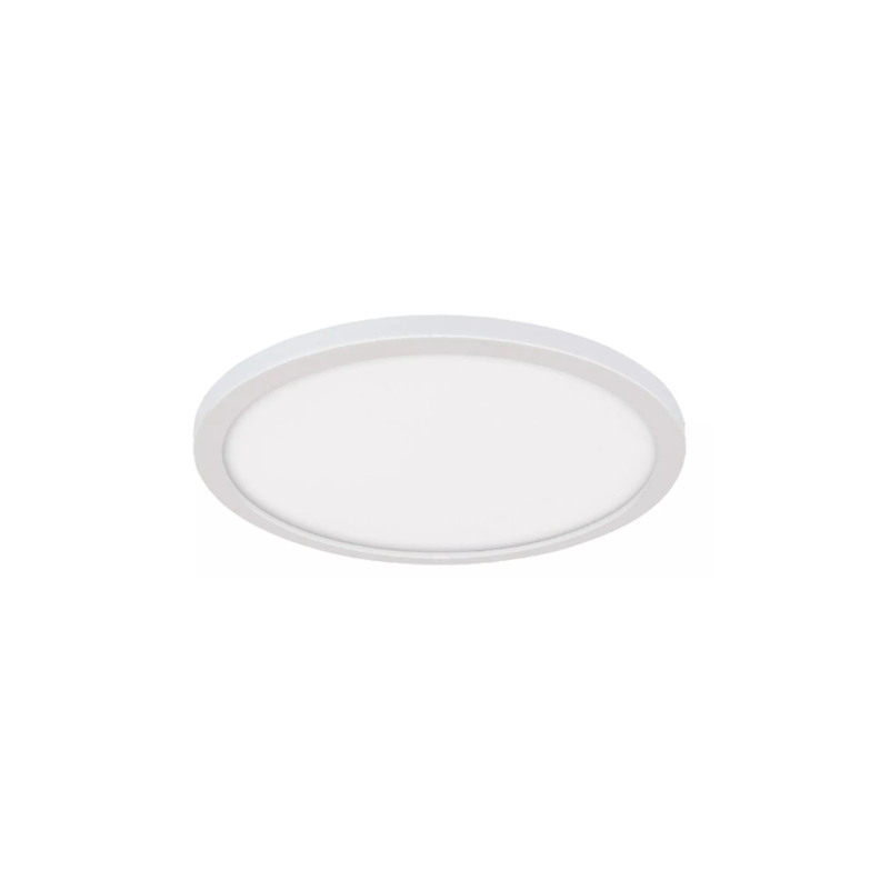Lampara de techo plafon redondo 18W panel 22cm luz calida-1