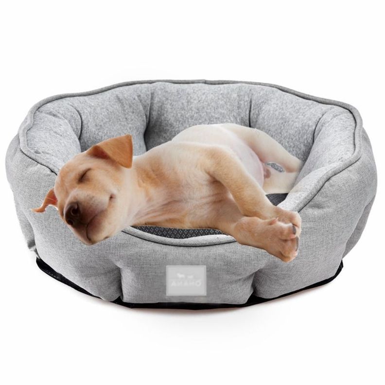 Cama Antibacteriana Transpirable Para Perros 70X65X18cm-3