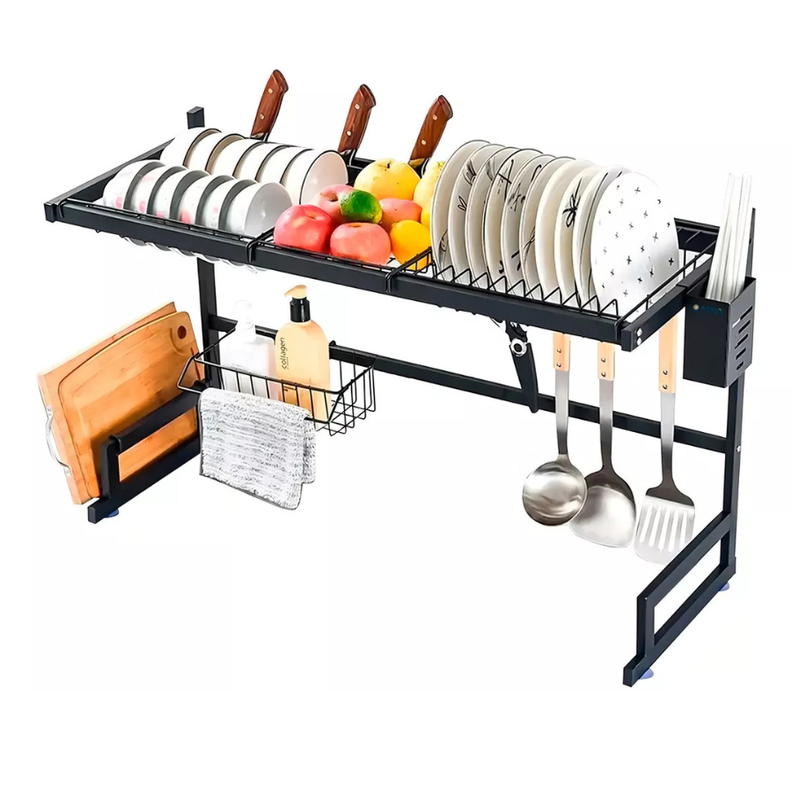 Escurridor De Platos Secado Multiuso Acero Inoxidable-4