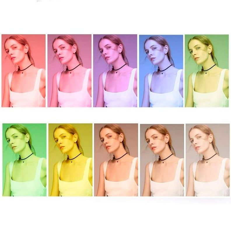 Aro De Luz RGB LED Iluminación Para Fotografía Y Vlogging-3