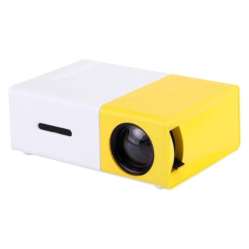 Mini Proyector De Video LED Portátil YG 300 1080P HD-0