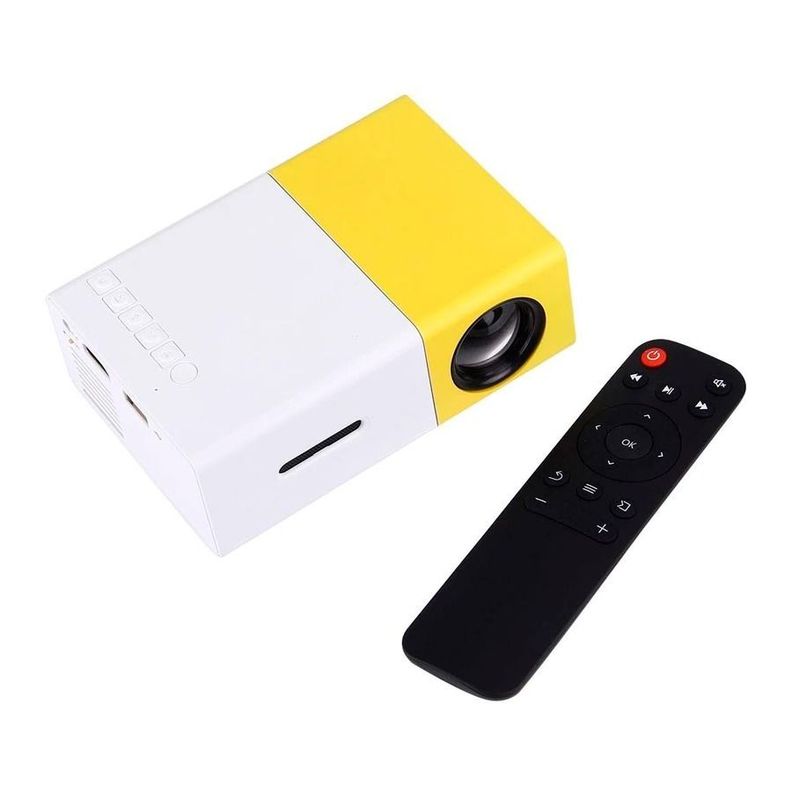 Mini Proyector De Video LED Portátil YG 300 1080P HD-1