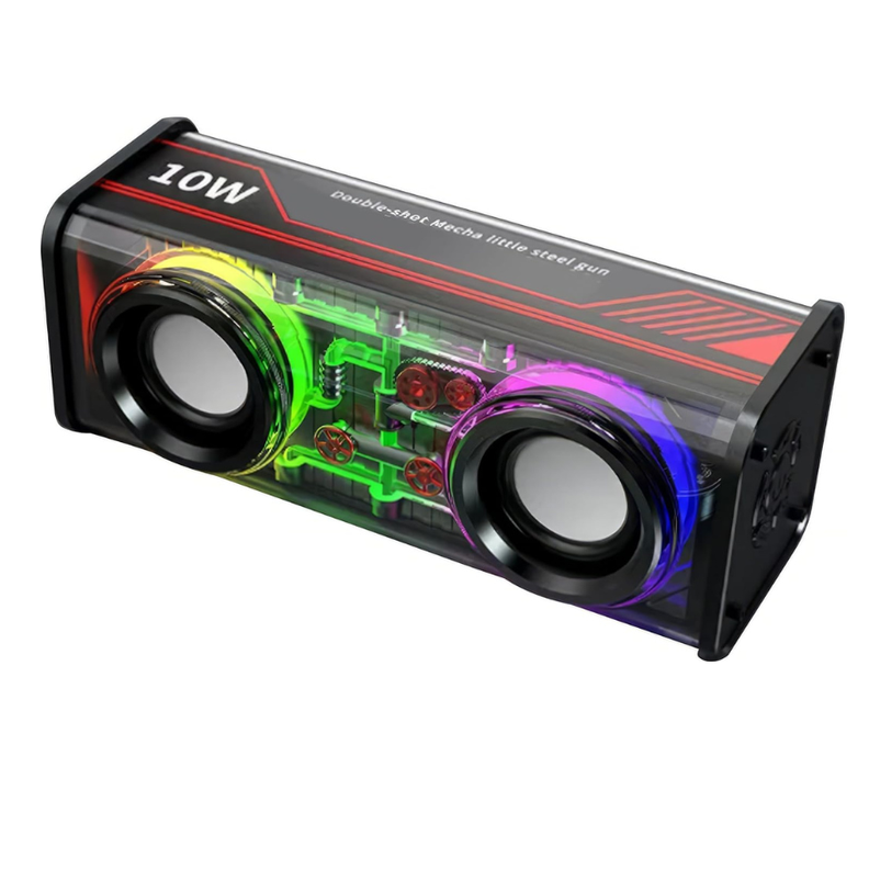 Altavoz bluetooth RGB Sk5 Portátil Recargable 10W-0