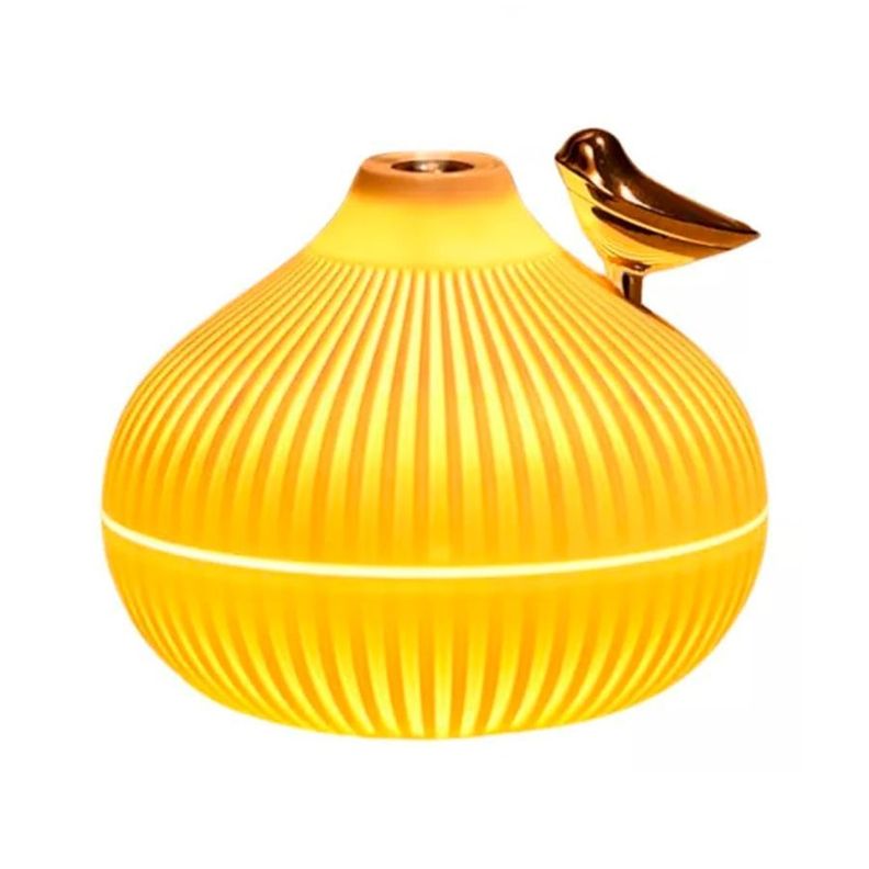 Humidificador Redondo Blanco Luz Led 300 ML-2