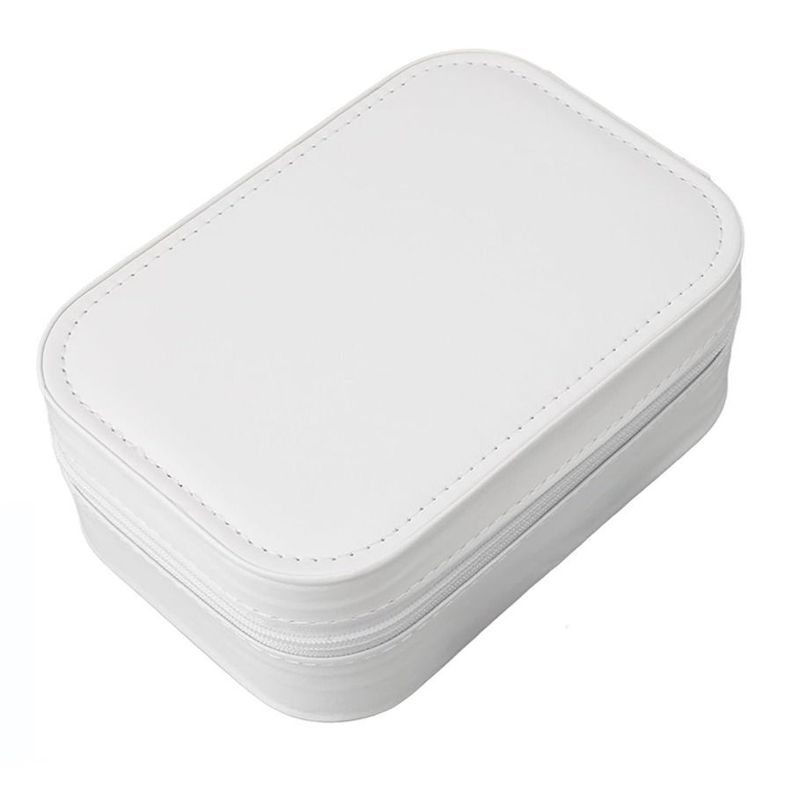Estuche Organizador De Cosméticos Con Espejo Y Luces LED-5