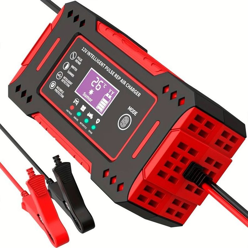 Cargador De Batería Para Coche 12v 7ah A 150ah -1