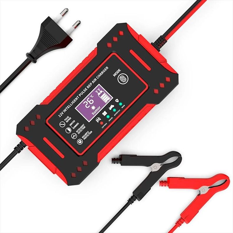 Cargador De Batería Para Coche 12v 7ah A 150ah -3