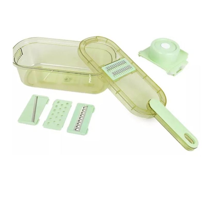 Rallador Cortador Rebanador Picador Manual Con Mango 4 En 1-3