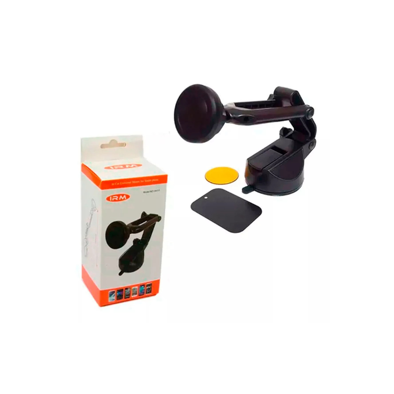 Soporte Magnetico Telefono Automovil Universal Ventosa Flexible-1