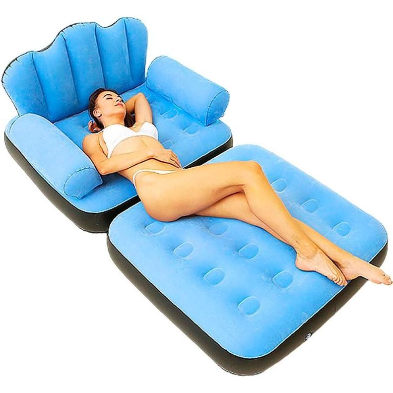 Sofá Cama Inflable De Doble Capa-1