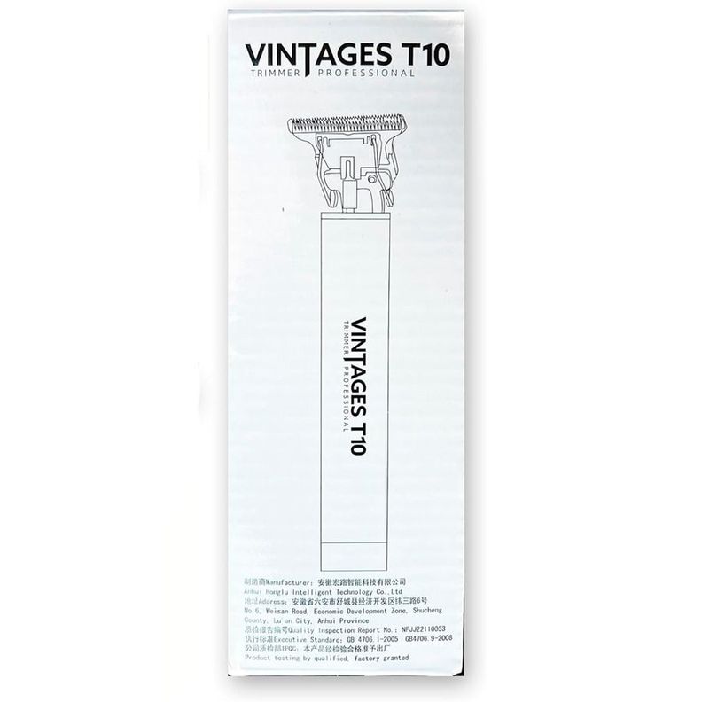 Cortapelos Eléctrico Profesional Diseño Dragón Dorado Vintage T10-2